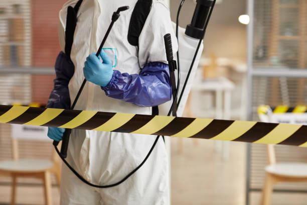 Professional Sewage Cleanup technician working in Vienna, GA